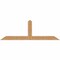 Ekena Millwork Portland Smooth Timber Gable Bracket, Western Red Cedar, 84"W x 28"H x 3 1/2"D x 5 1/2"F, 8/12 Pitch GBW084X28X0406POR00SWR - alternate 1